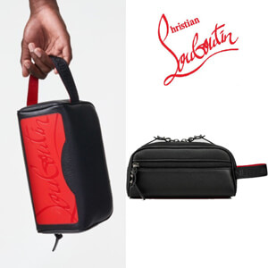 ★クリスチャン ルブタン 偽物★ディオール louboutin Blaster★ポーチ★レザー 1205142CM53